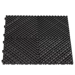 Black Vented Floor Tile