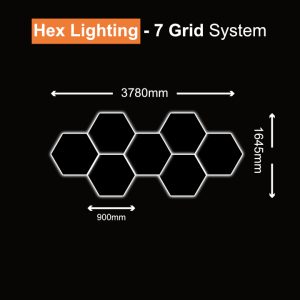Hexagon Light 7 Grid