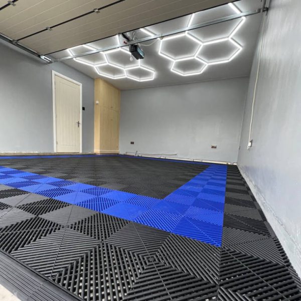 Home Garage Vented Tile Flooring